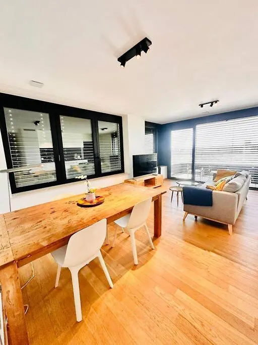 Charming One Bedroom Flat With Spa, Gym, Terrace And Parking Luxembourg Apartment